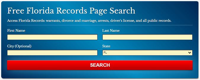 Access Florida State Records