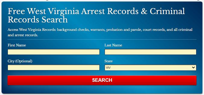 Free West Virginia Criminal Records