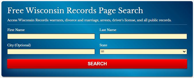 Search Wisconsin State Records