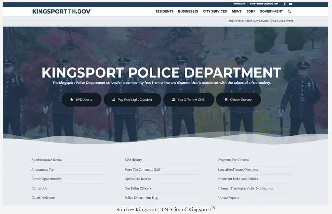 Tennessee’s City Jails for Recent Arrests