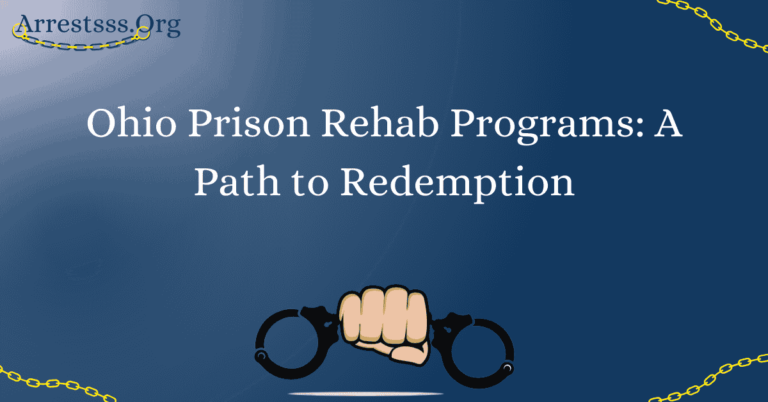 Ohio Prison Rehab Programs: A Path to Redemption