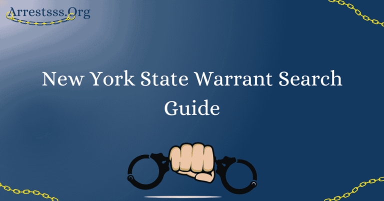 New York State Warrant Search Guide