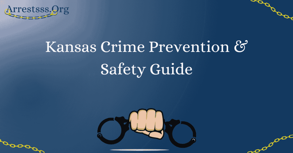 Kansas Crime Prevention & Safety Guide - Arrests Org
