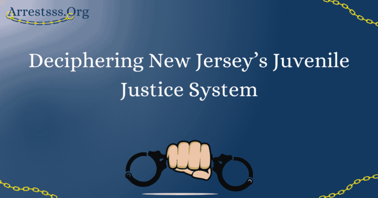 Deciphering New Jersey’s Juvenile Justice System