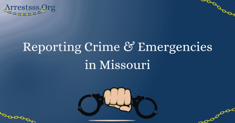 Reporting Crime & Emergencies in Missouri