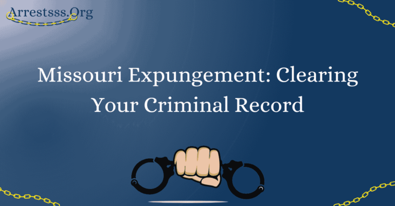 Missouri Expungement: Clearing Your Criminal Record