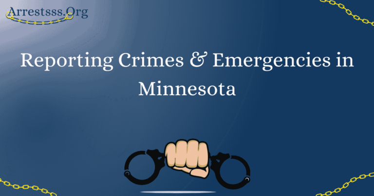 Reporting Crimes & Emergencies in Minnesota