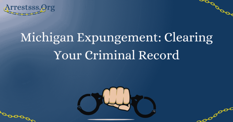 Michigan Expungement: Clearing Your Criminal Record