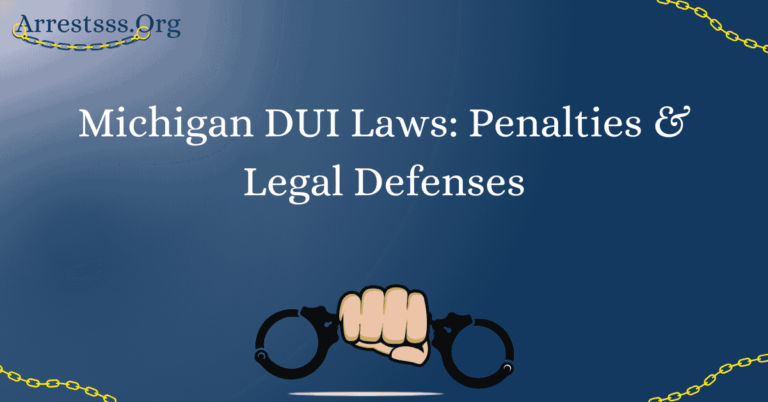 Michigan DUI Laws: Penalties & Legal Defenses