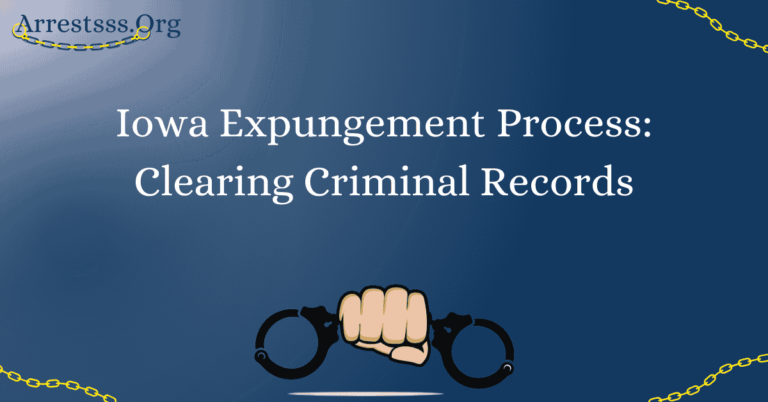 Iowa Expungement Process: Clearing Criminal Records