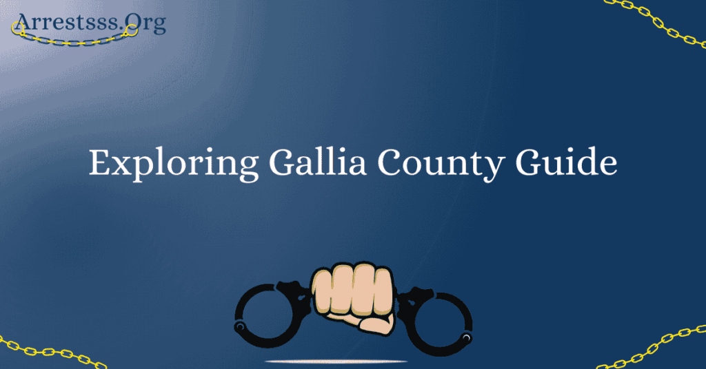 Exploring Gallia County Guide Arrests Org