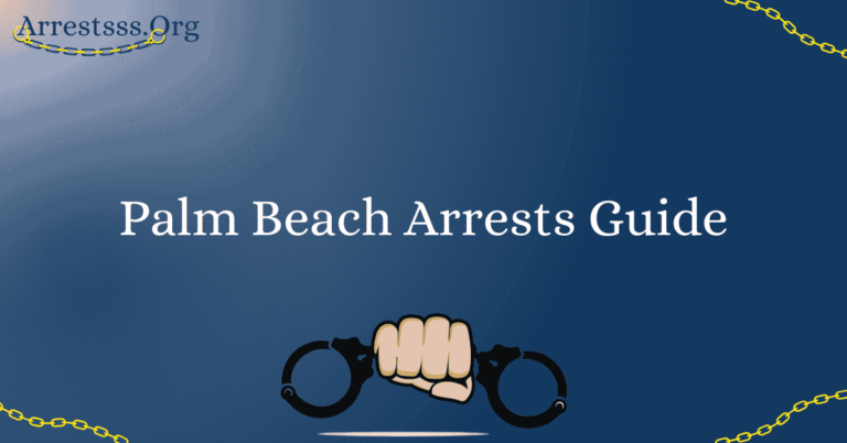 Palm Beach Arrests Guide