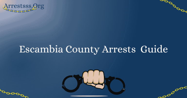 Escambia County Arrests  Guide