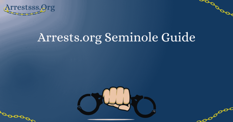 Arrests.org Seminole Guide